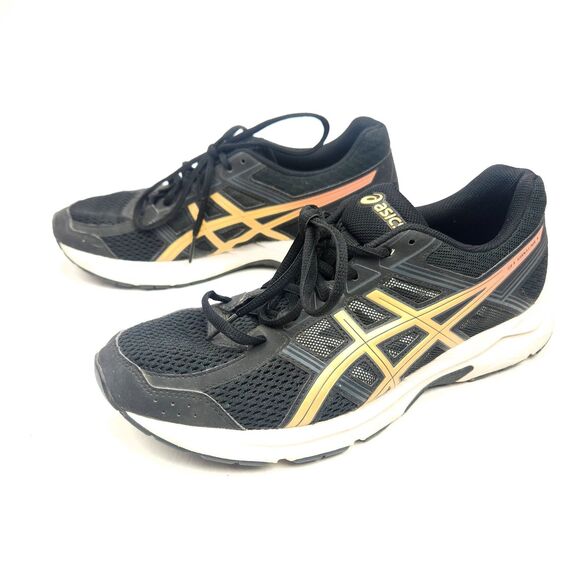 Asics Gel-Contend 4 Black Running Shoes Sneakers Women's Size 9.5 US - Picture 3 of 10